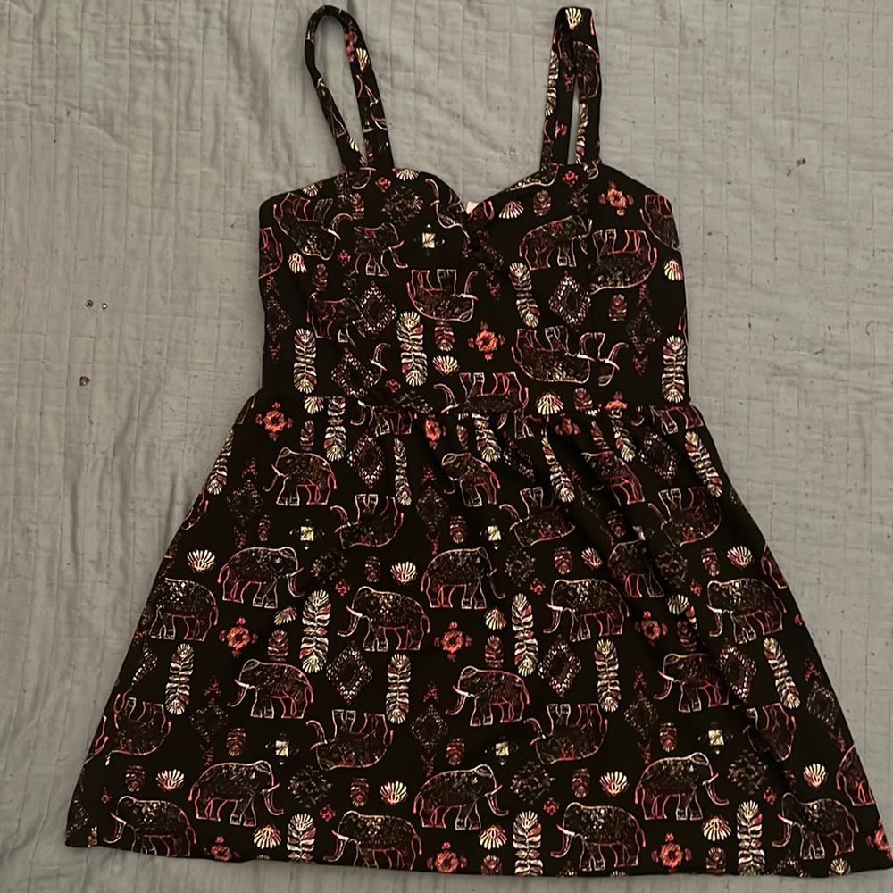 Colorfully Printed Dress